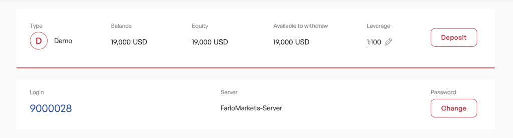 If you're connecting a demo account, use the details for that demo account. If you're connecting a real account, use the details for the specific Standard, Pro or Cent account you want to use.