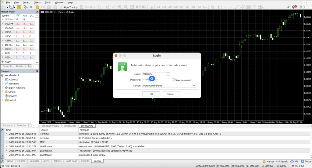 Connect Your Farlo Account to MetaTrader 5